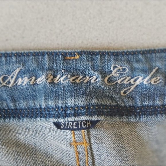 AMERICAN EAGLE | Women's Slim Boot Jeans Blue Size 6 - Picture 14 of 15